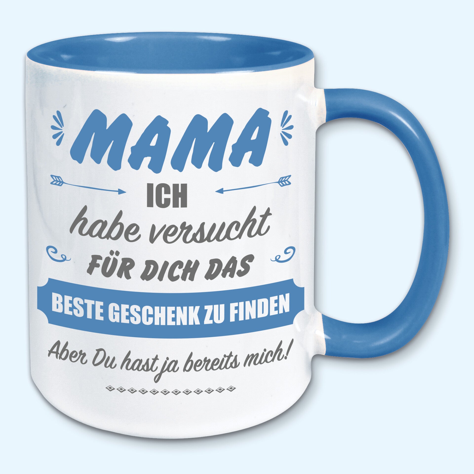 Tasse, Kaffeebecher, für Mama das beste Geschenk zu finden