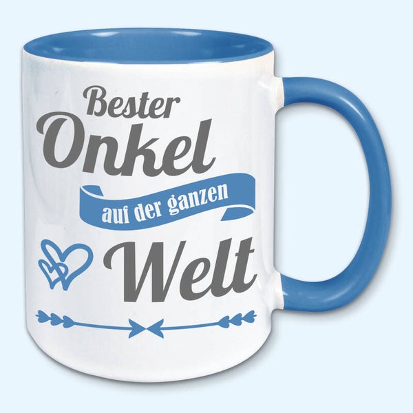 Tasse, Kaffeebecher, Bester Onkel der Welt