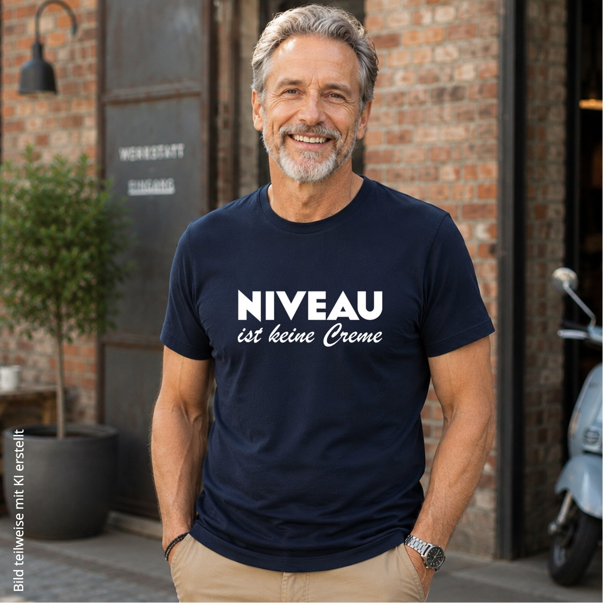 T-Shirt Niveau ist keine Creme