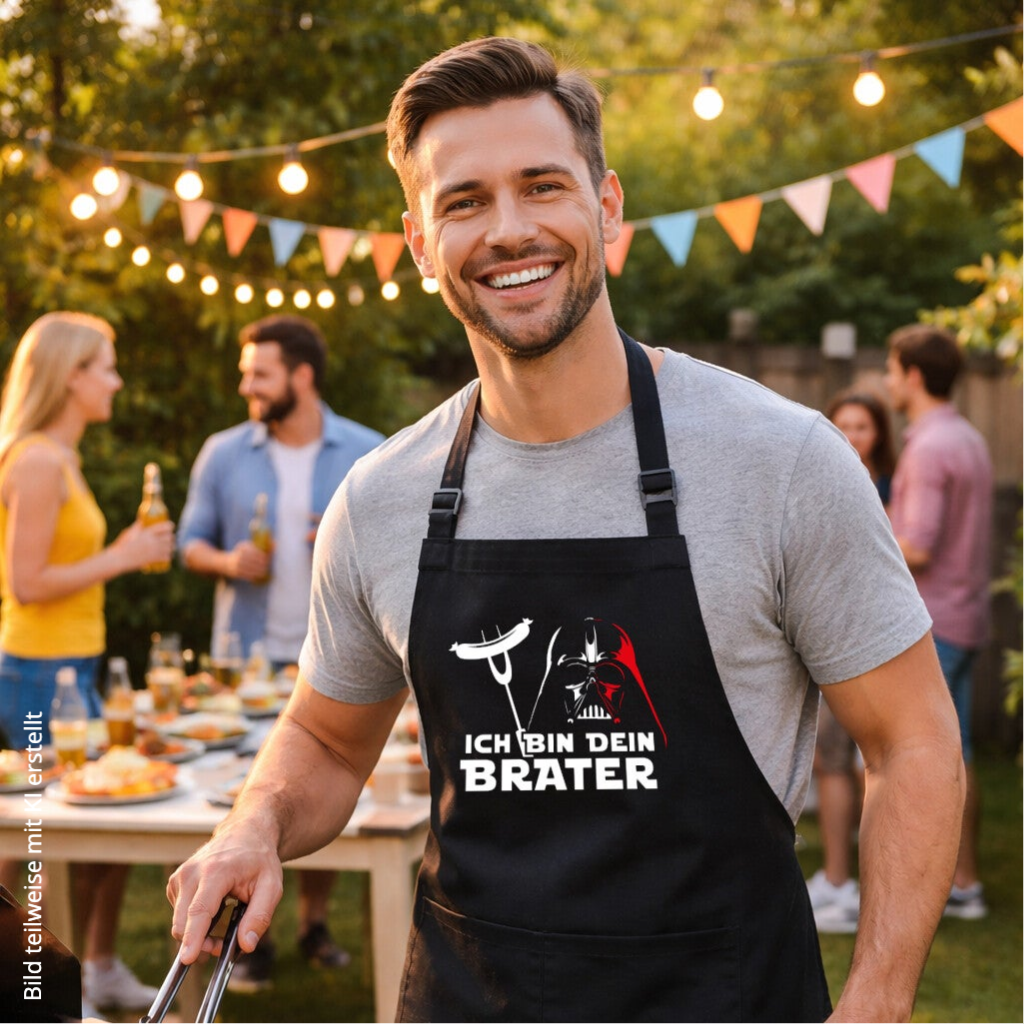 Schürze Ich bin dein Brater