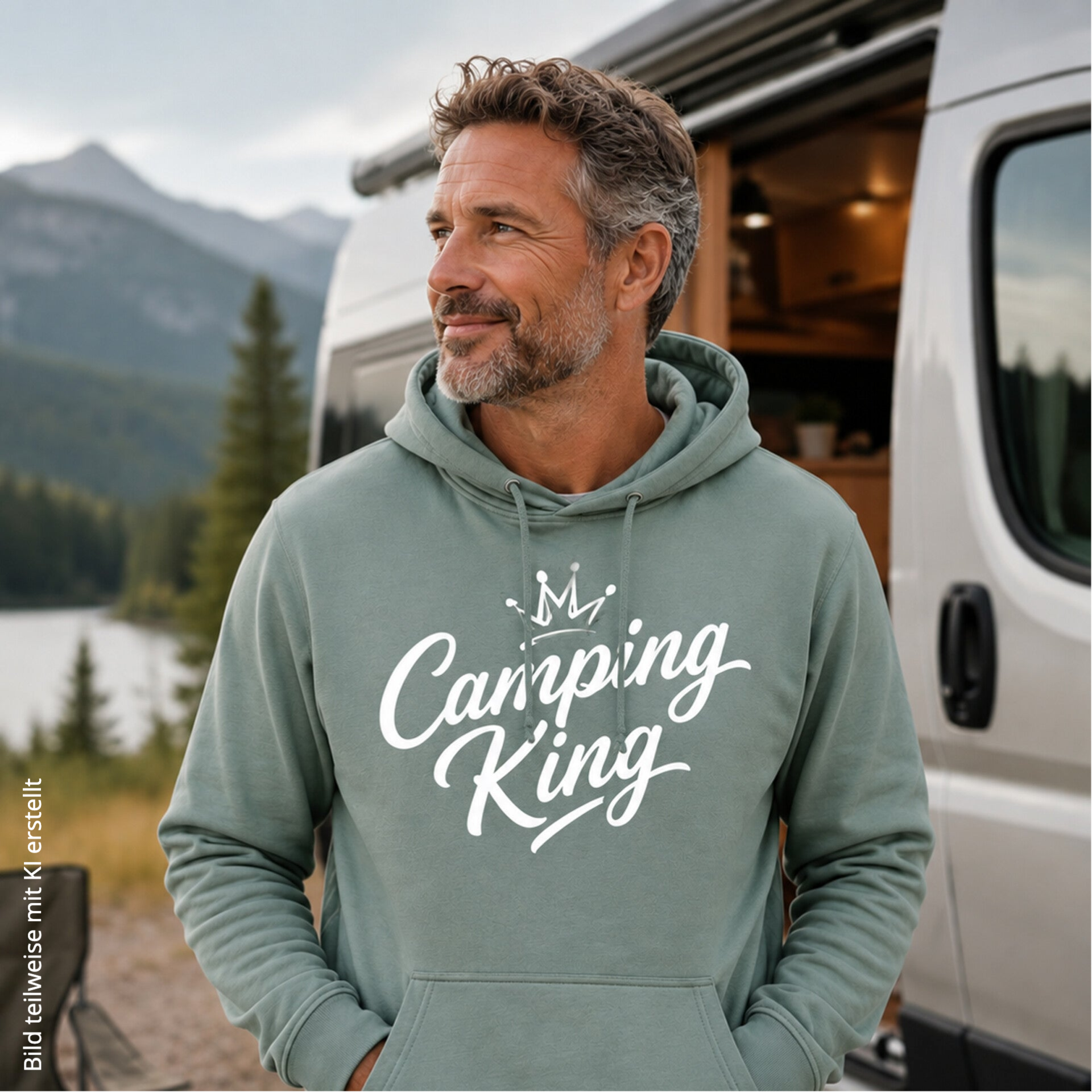 Unisex Camping Hoodies Camping King