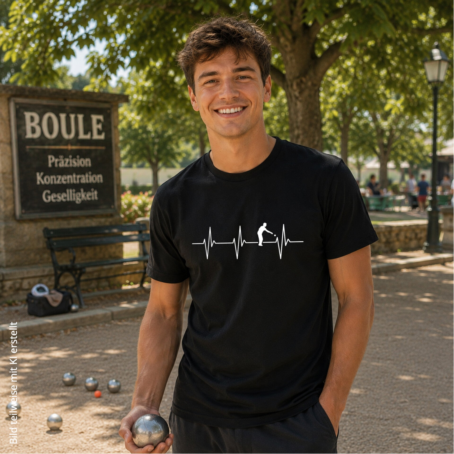 T-Shirt Herzschlag Boule