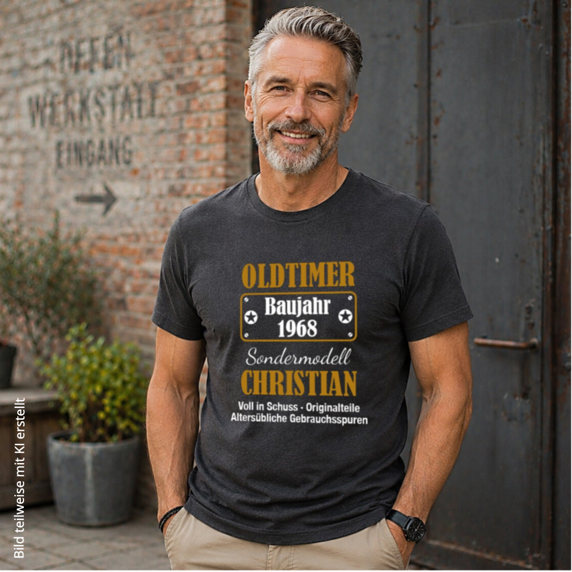 personalisiertes T-Shirt Oldtimer