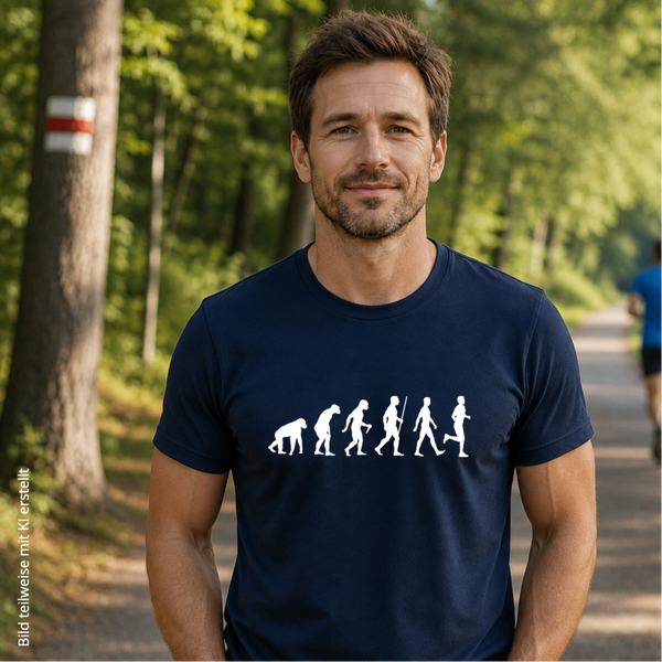 T-Shirt Evolution Laufen