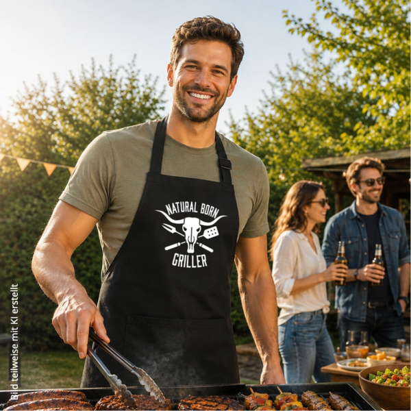 Schürze Natural born Griller