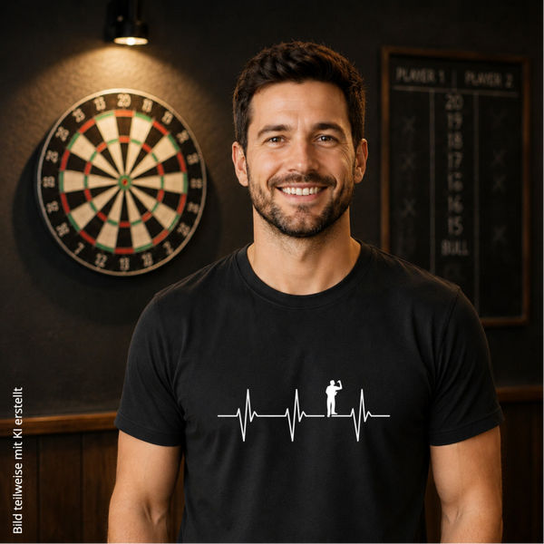 T-Shirt Herzschlag Dart
