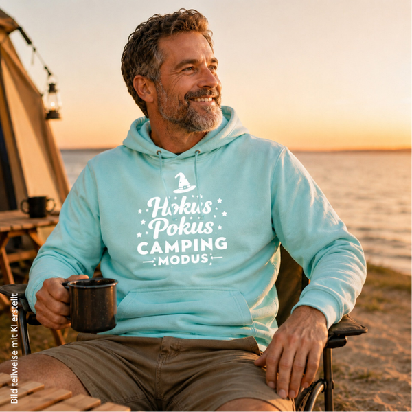 Unisex Camping Hoodies Hokus Pokus Camping Modus