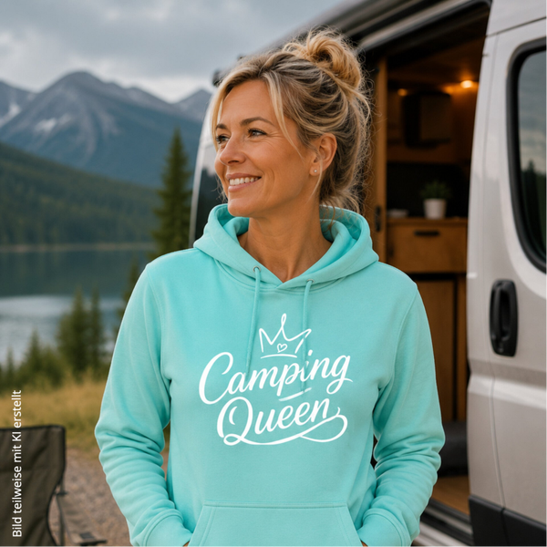 Unisex Camping Hoodies Camping Queen