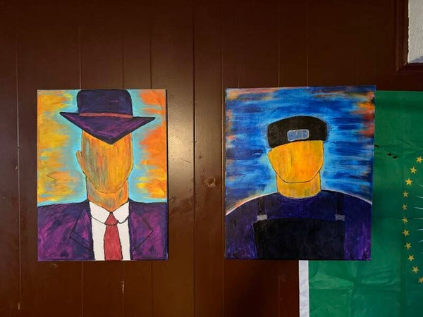 Man of many hats