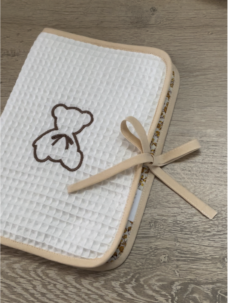 Protège Carnet de Santé Teddy 🧸