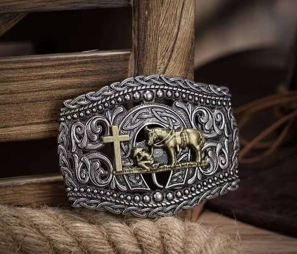 Cross belt buckles