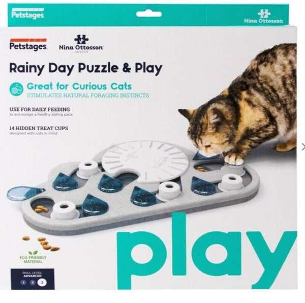 Petstages - Kattenpuzzel - Rainy Day Puzzle & Play