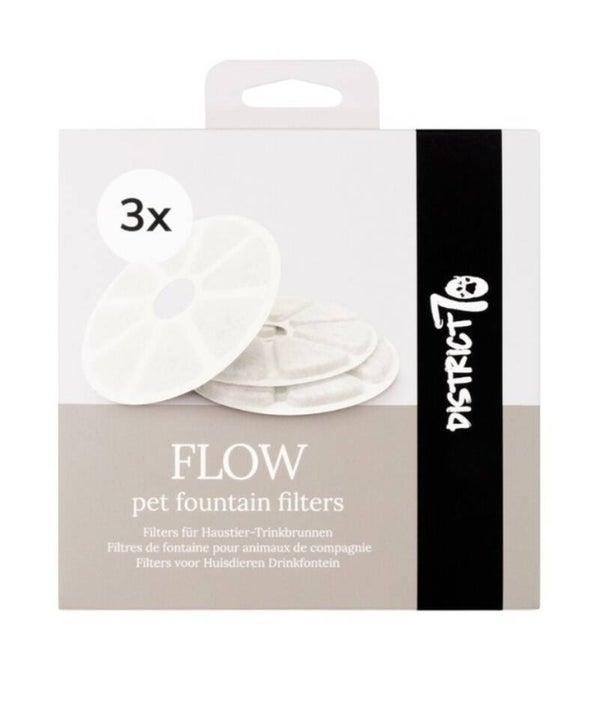 District 70 FLOW Koolstoffilters - 3 stuks