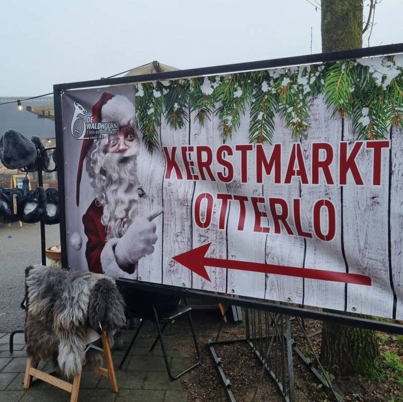 Kerstmarkt Otterlo bij Wallies en De Waldhoorn
