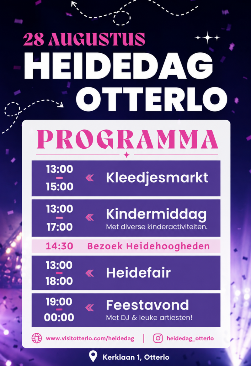 Heidedag Otterlo 2026 - VisitOtterlo.com