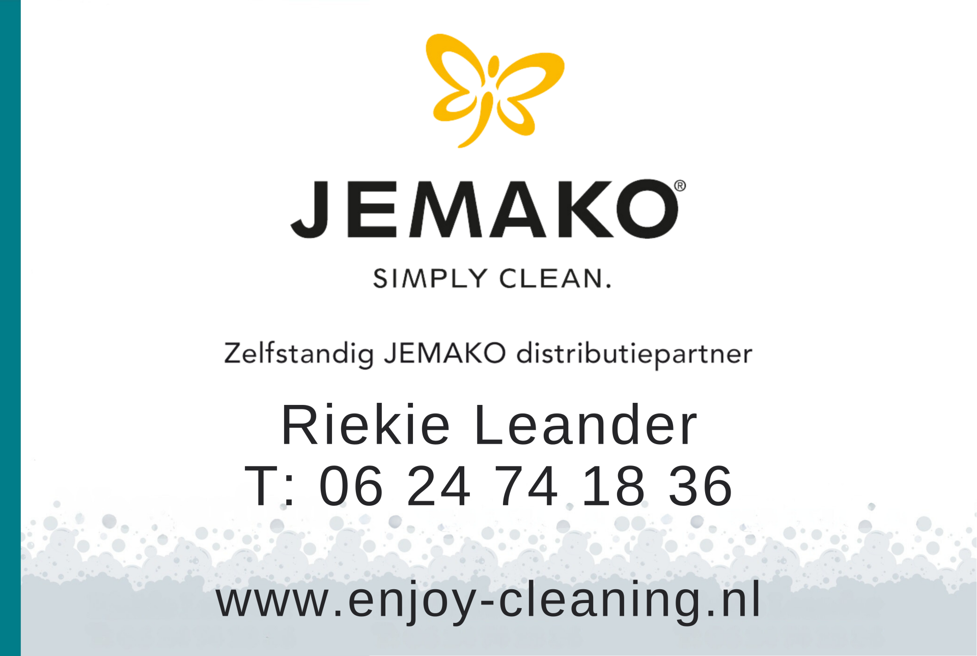 Riekie Leander - Enjoy Cleaning - JEMAKO