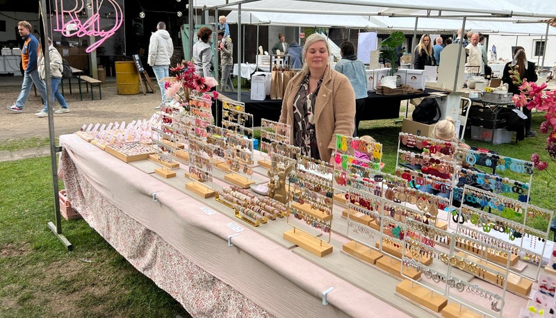 Heidefair Otterlo 2025 Rdclay oorbellen