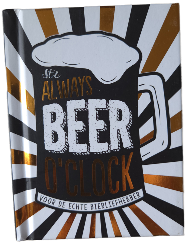 cadeau boekje - it's always beer o'clock