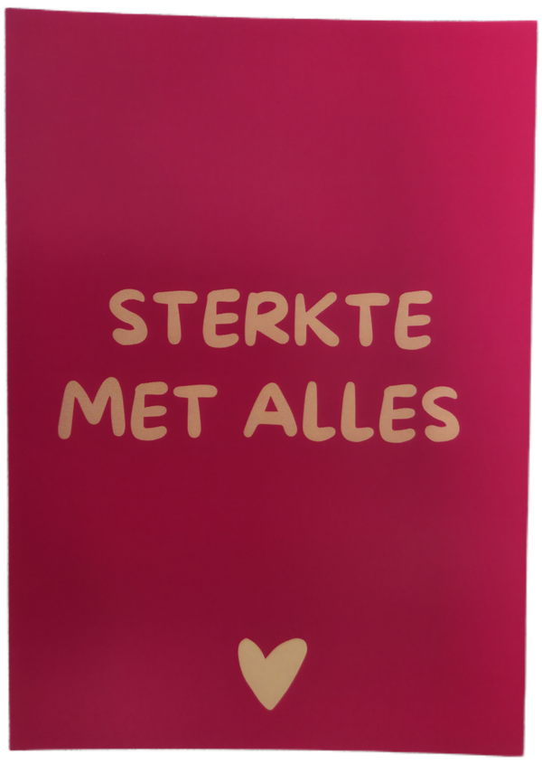 Kaart - sterkte met alles
