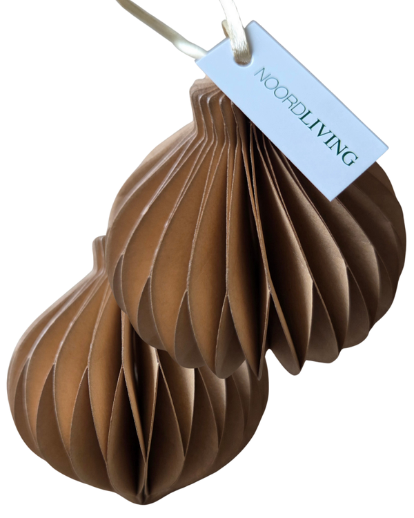 Noordling kersthanger paper onion - ByBazz
