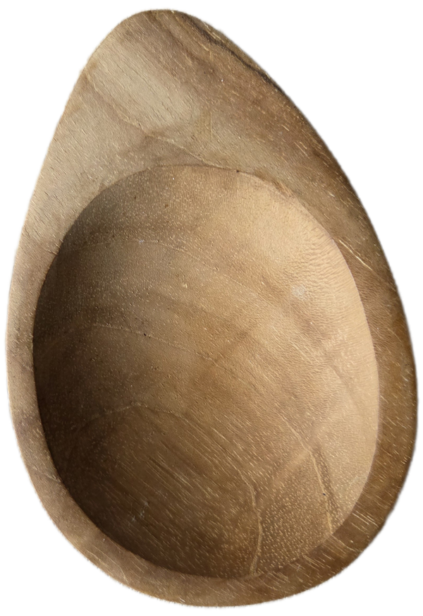 houten schaaltje - advocado vorm - ByBazz