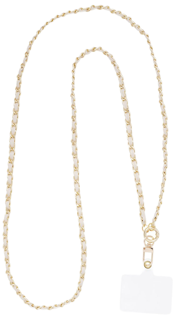 telefoonkoord beige