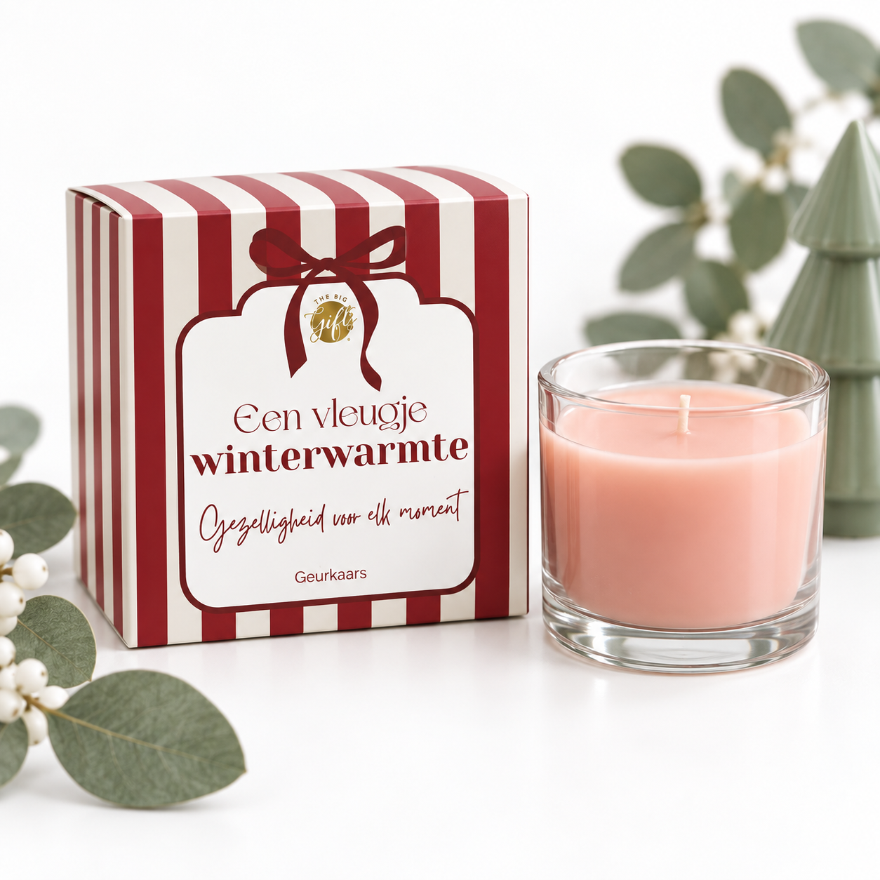 Geurkaars Een vleugje winterwarmte | Kerstcadeau