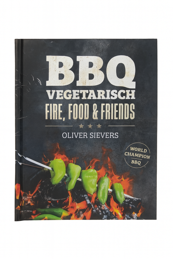BBQ boek - fire, food & friends - vegatarisch