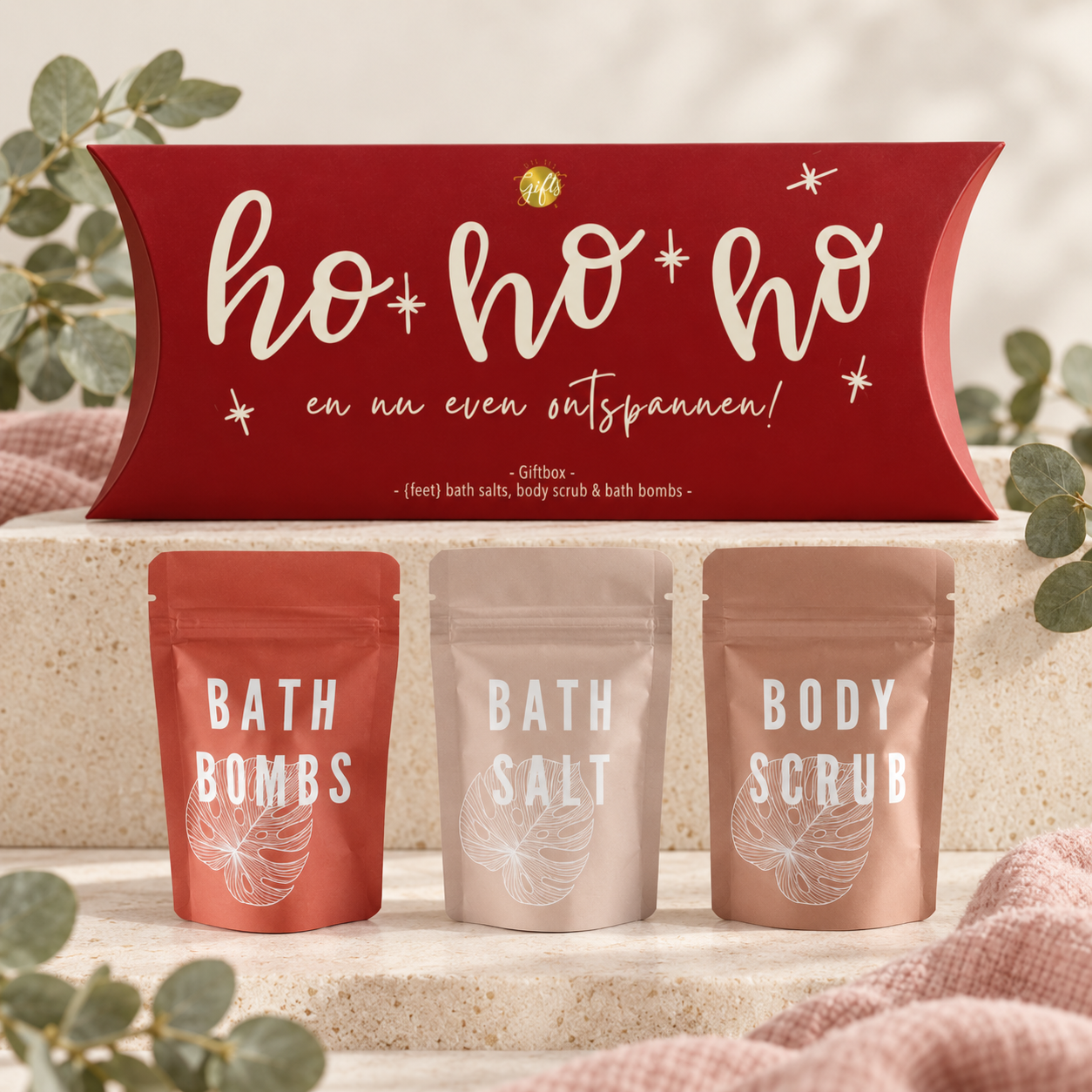 Kerst Giftbox voor Haar | Wellness Cadeau | Boxie