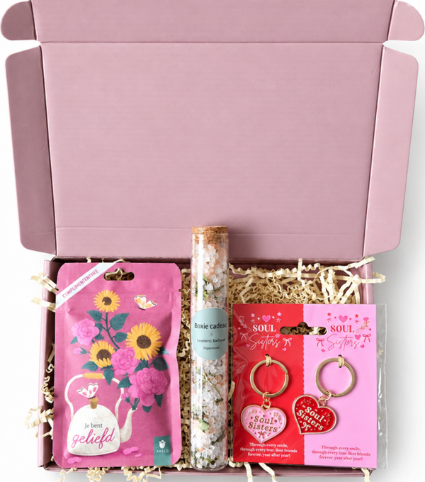 Soul sisters boxie – cadeau pakket voor je vriendin