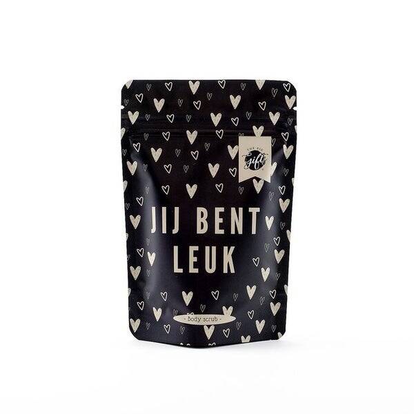 Body scrub - jij bent leuk - the big gifts