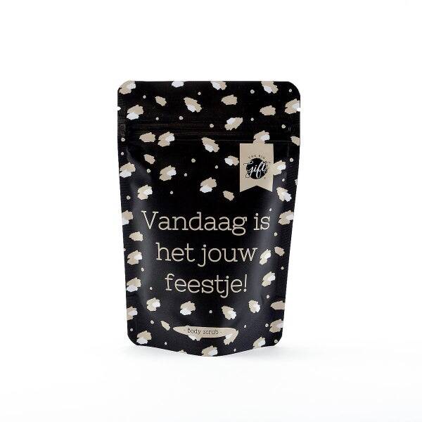 body scrub - vandaag is het jouw feestje - the big gifts