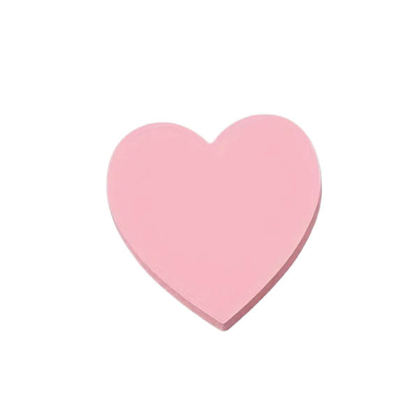 post-it hart- roze