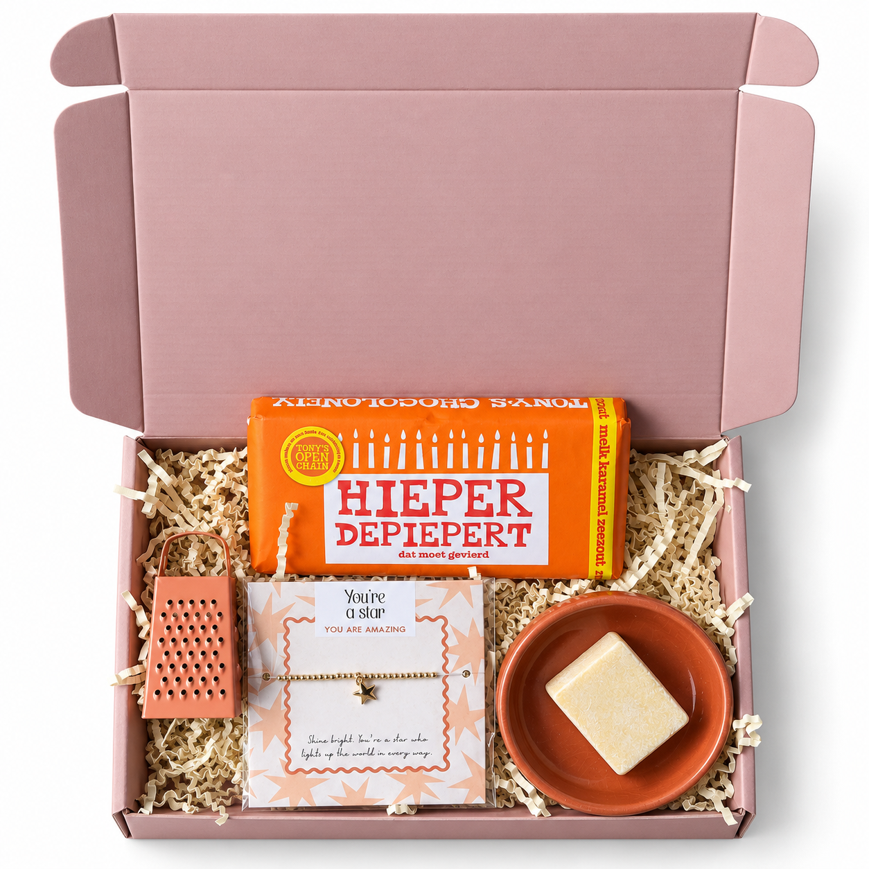 Hieperdepiep Boxie – Verjaardagscadeau met chocolade