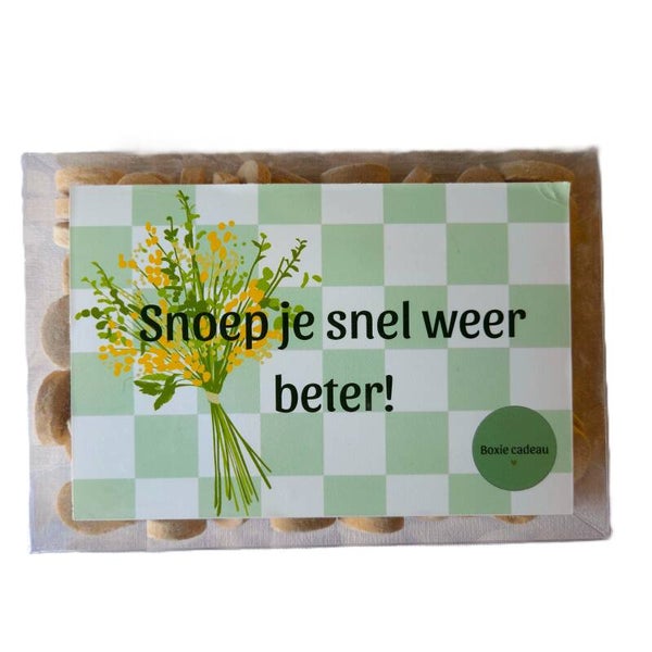 snoep cadeau-snoep je snel weer beter- groot