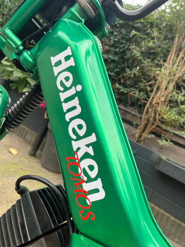 Tomos stickers Heineken, Grolsch of Hertog jan (complete set)