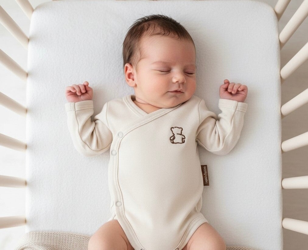 Prematuur romper - Beige - maat 40