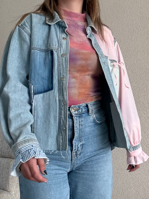 Patchwork Denim Jacket