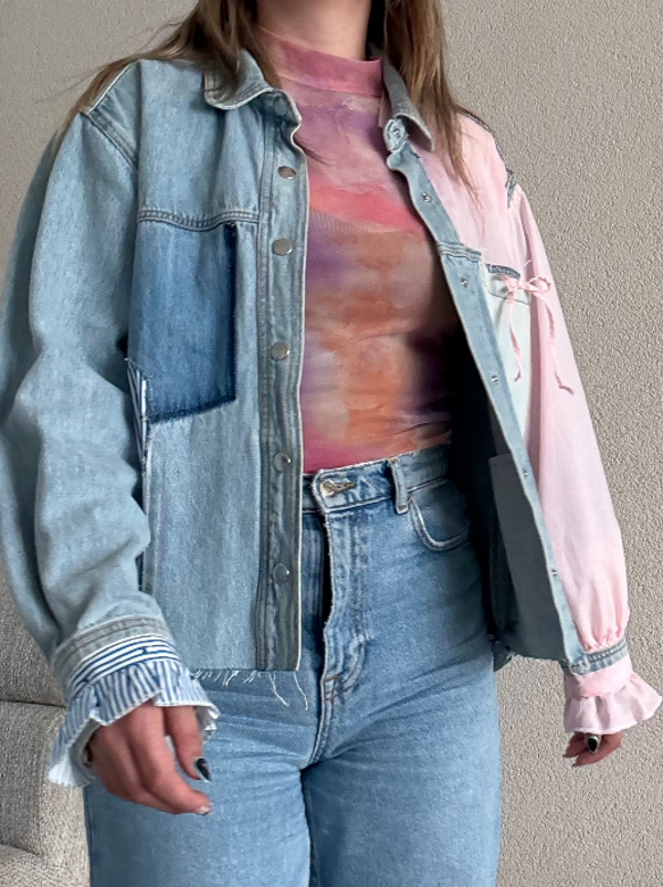 Patchwork Denim Jacket