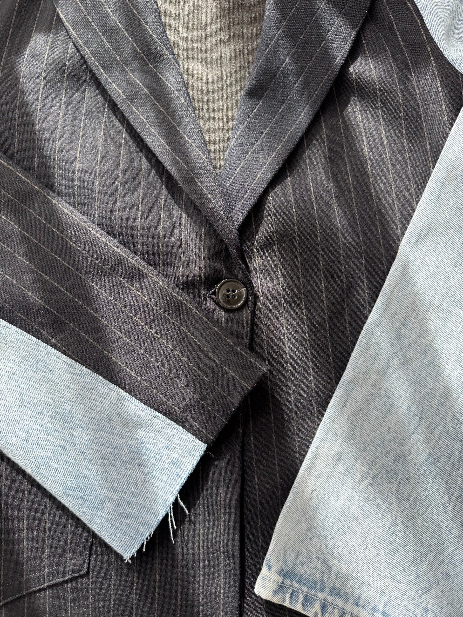 Pinstrip reworked blazer