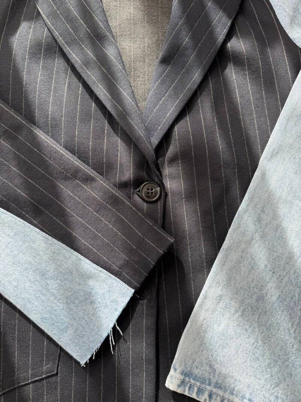 Pinstrip reworked blazer
