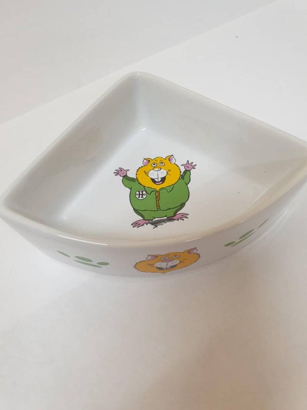 Knaagdieren - Voer- en waterbak hoek - Klein