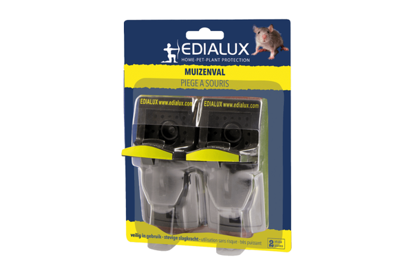 Edialux - Muizenval plastic - 2pack