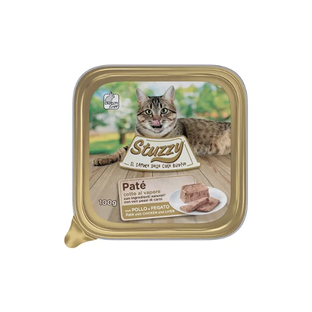 Stuzzy Cat - Paté - Kip/lever - 100gr