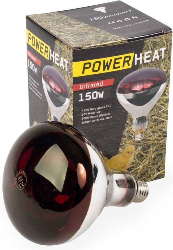 Powerheat - Warmtelamp - 150W&250W/R125