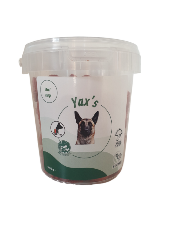 BGK9 - YAX's - Beef rings - 400gr