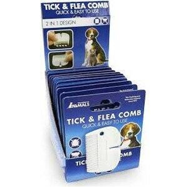 CAO - Teken en vlooien kam - 2in1