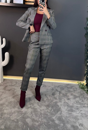 Pantalone pied de poule - Lokita