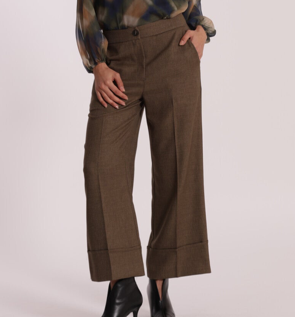 Pantalone risvolto Laura - mimì muà