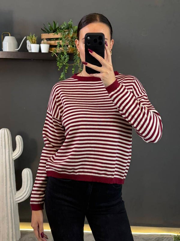Maglione righe